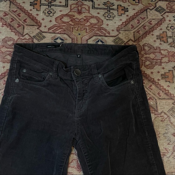 Kut From The Kloth DIANA RELAXED FIT CORDUROY SKINNY dark grey - Picture 5 of 8